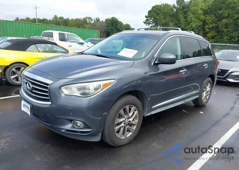 2014 Infiniti Qx60 z USA, uszkodzony, nr VIN 5N1AL0MM7EC535840